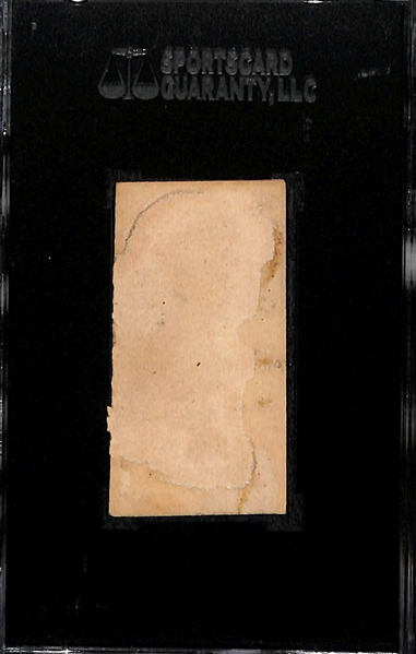 1887 Old Judge Cigarettes N172 Henry Porter Card SGC 1